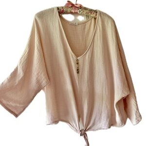 [Italian] Pastel Pink Top